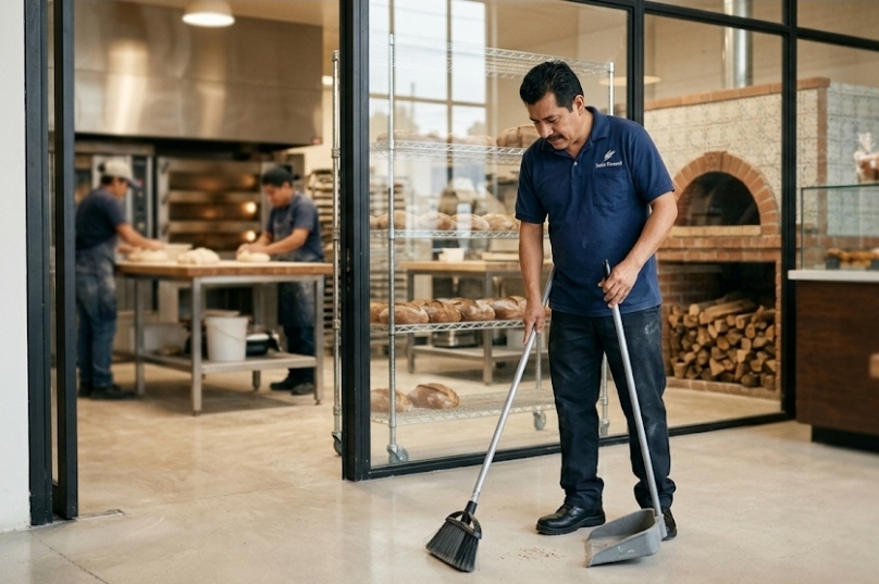 Personal de Aseo y Limpieza de Instalaciones ​Saint Honoré Panadería